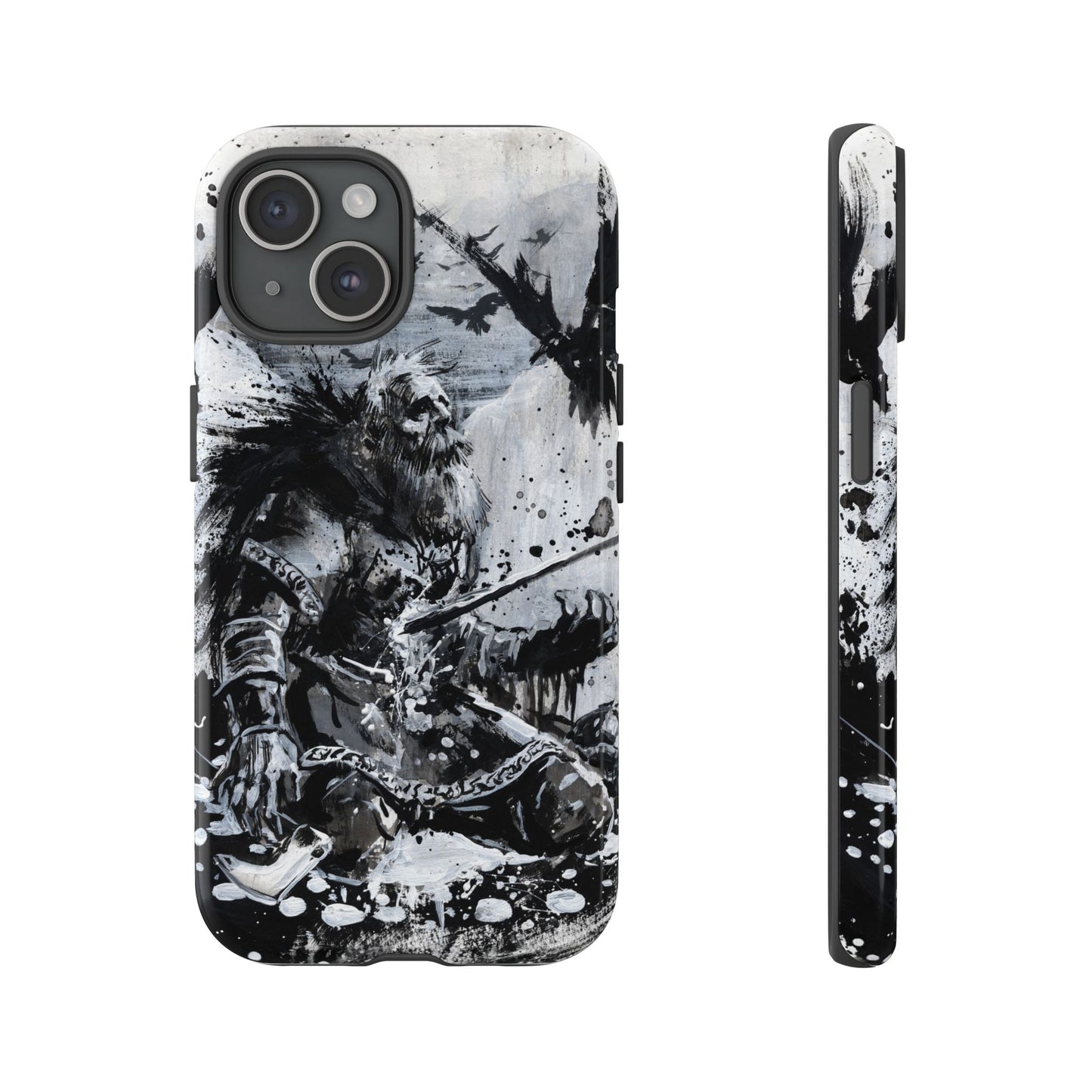 iPhone Case: Viking Dying