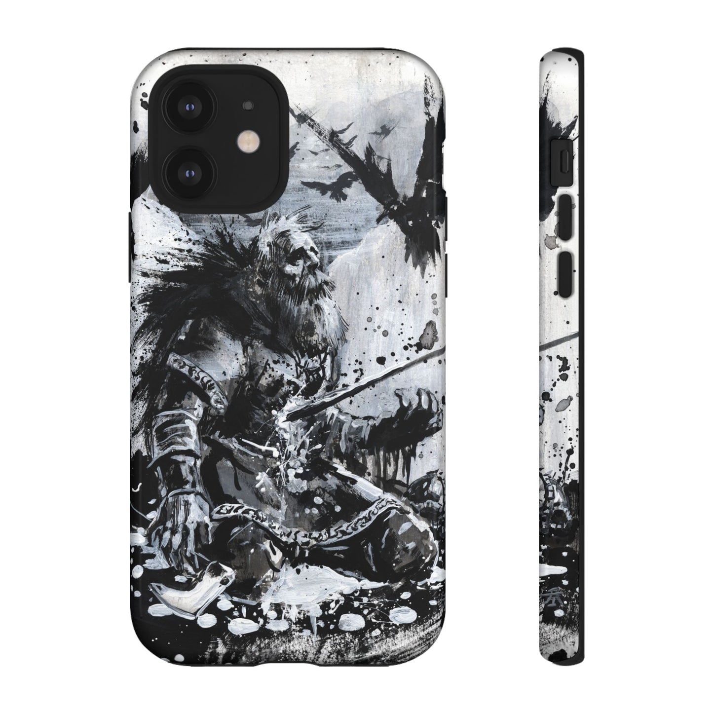 iPhone Case: Viking Dying