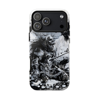 iPhone Case: Viking Dying