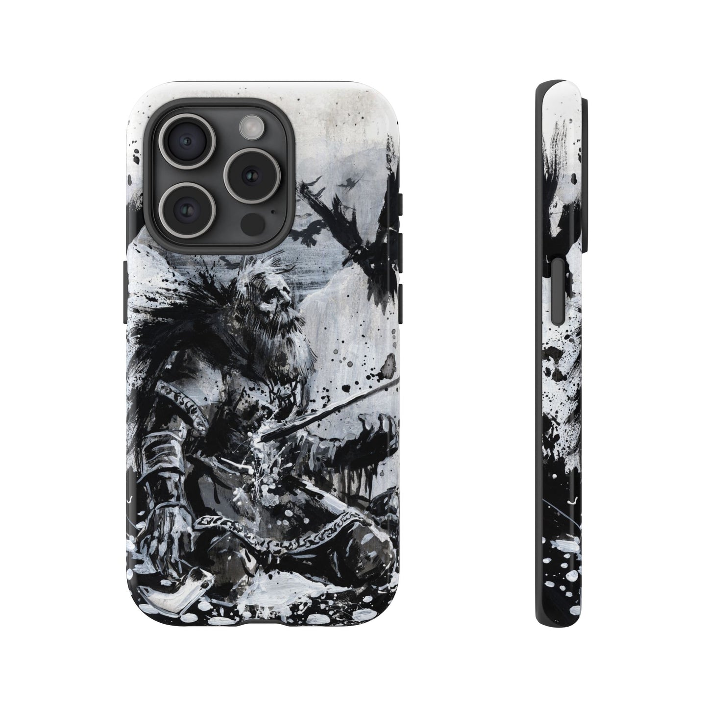 iPhone Case: Viking Dying