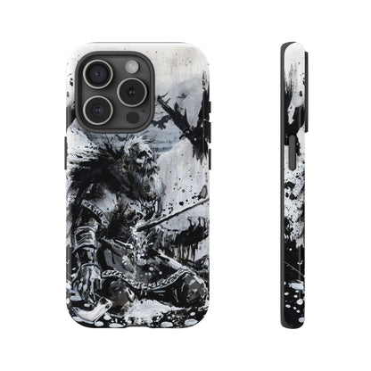 iPhone Case: Viking Dying