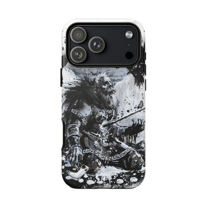 iPhone Case: Viking Dying
