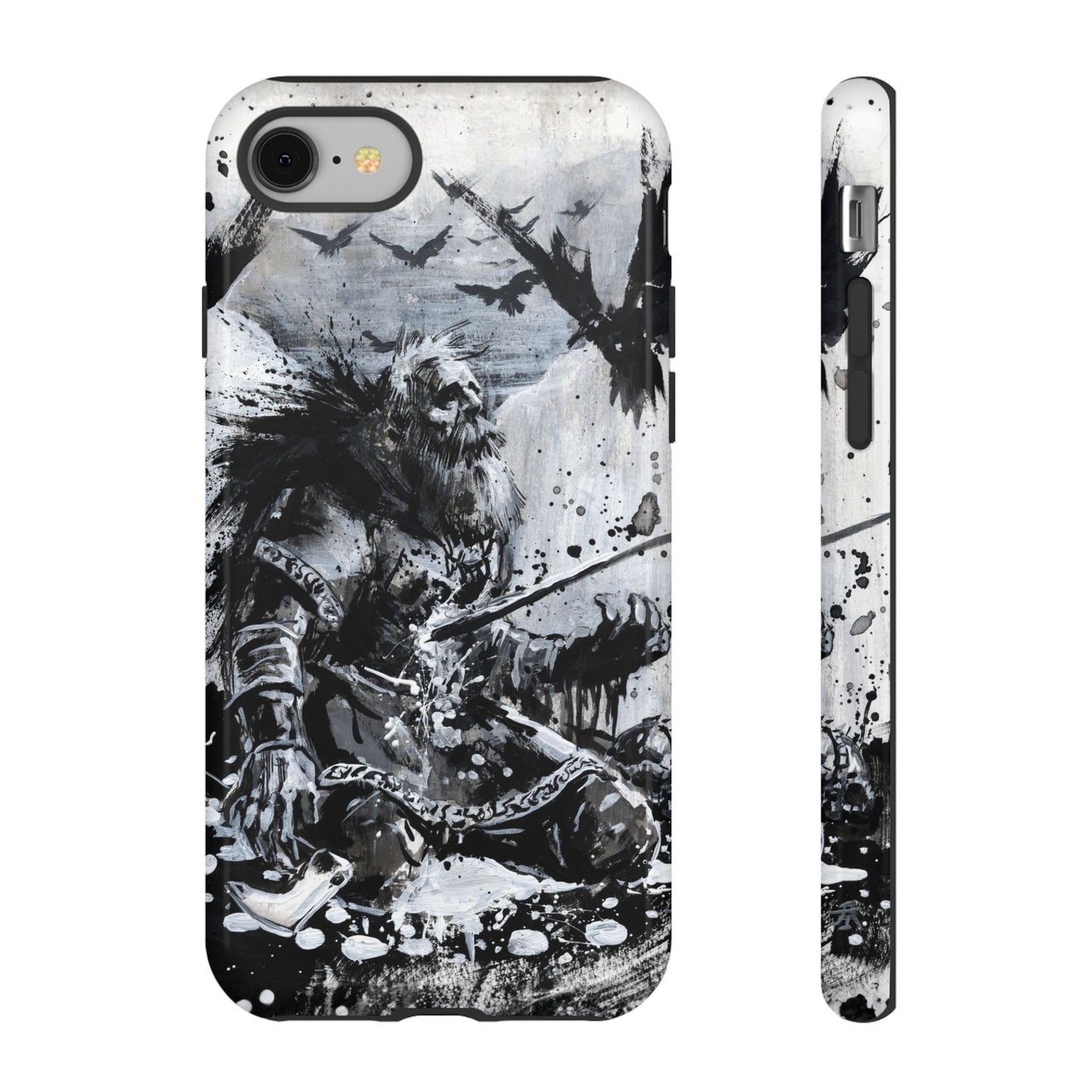 iPhone Case: Viking Dying