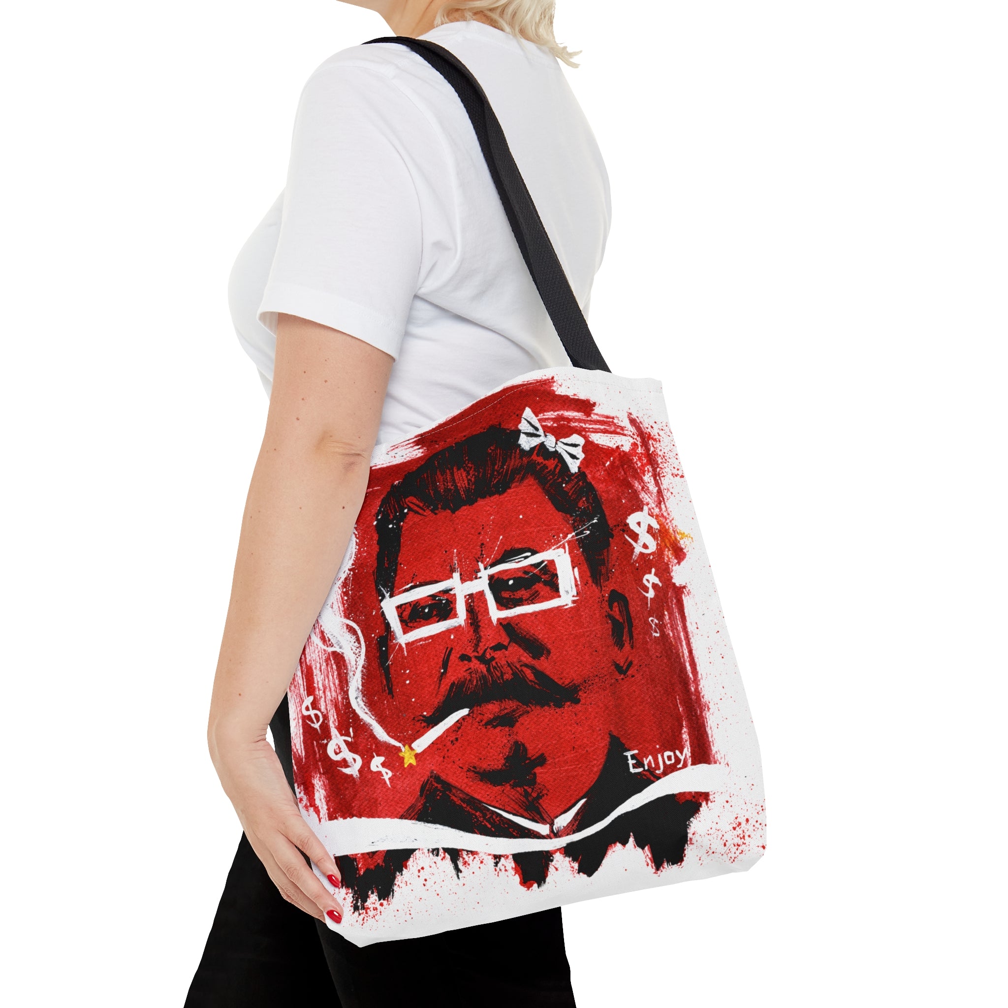 Tote Bag: Smokin' Stalin-Kim Diaz Holm