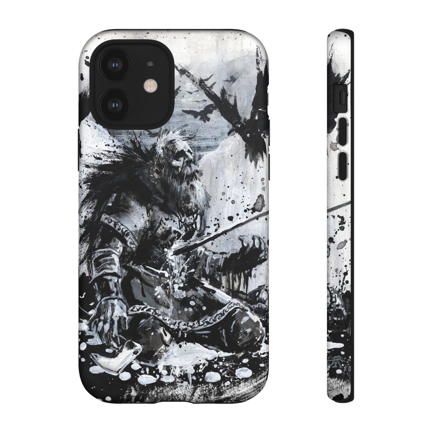 iPhone Case: Viking Dying