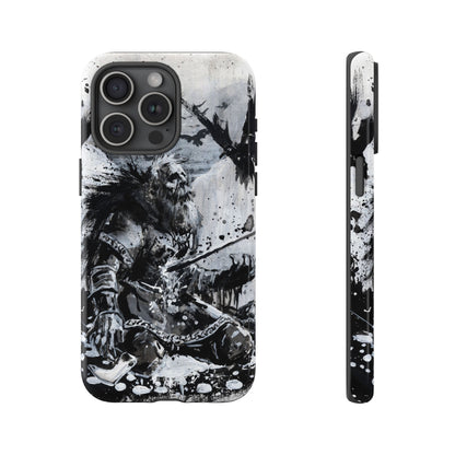 iPhone Case: Viking Dying