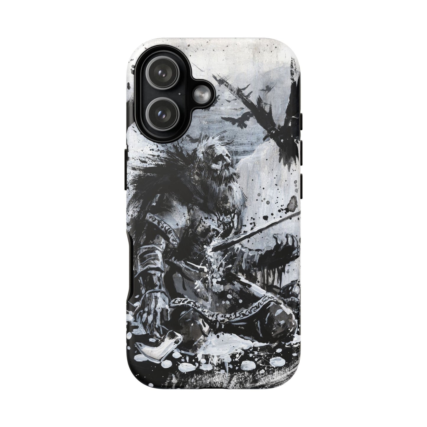 iPhone Case: Viking Dying