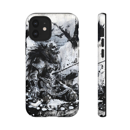 iPhone Case: Viking Dying