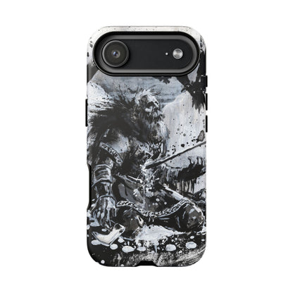 iPhone Case: Viking Dying