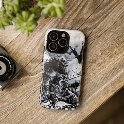 iPhone Case: Viking Dying