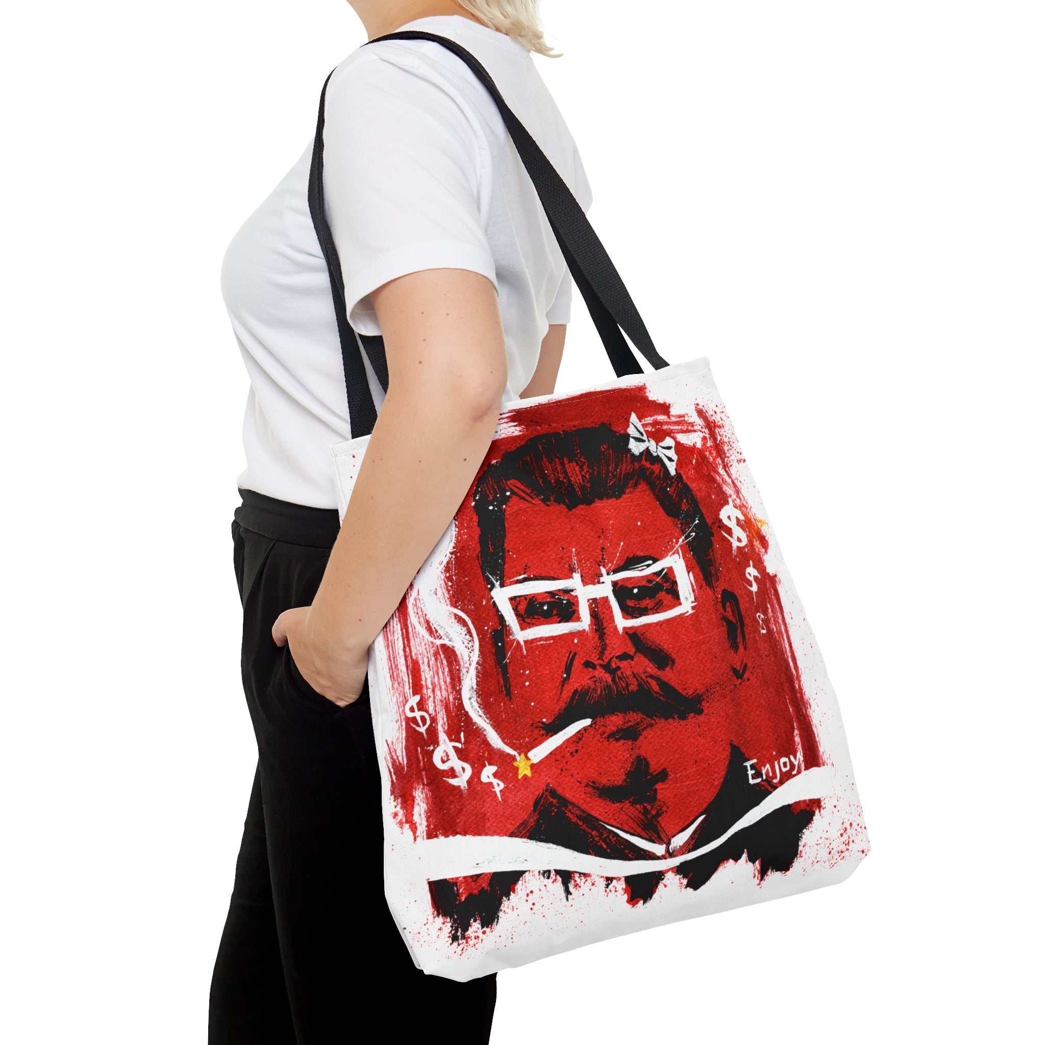 Tote Bag: Smokin' Stalin-Kim Diaz Holm