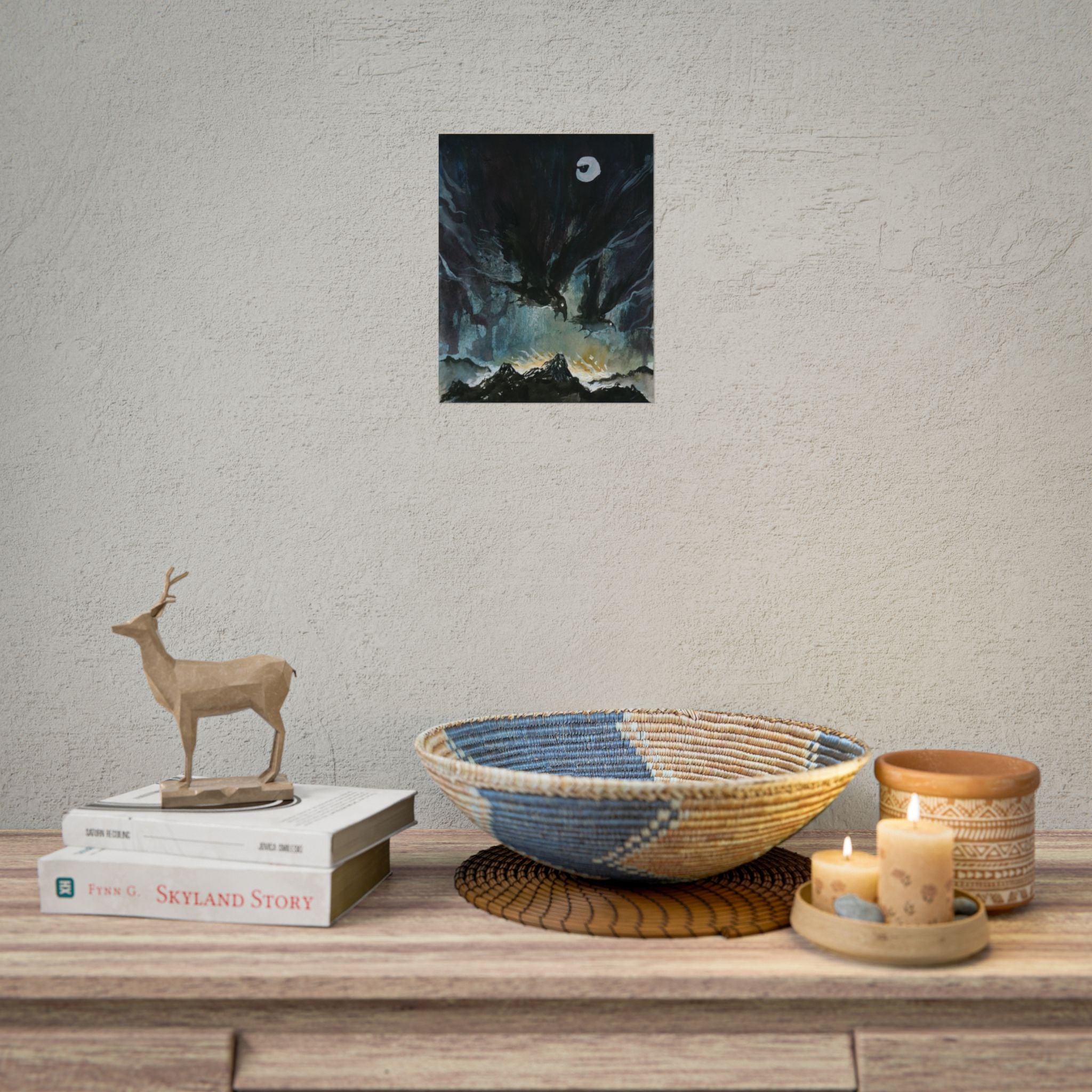 Kim Diaz Holm - Print - Hugin & Munin