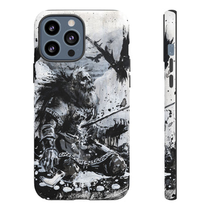 iPhone Case: Viking Dying
