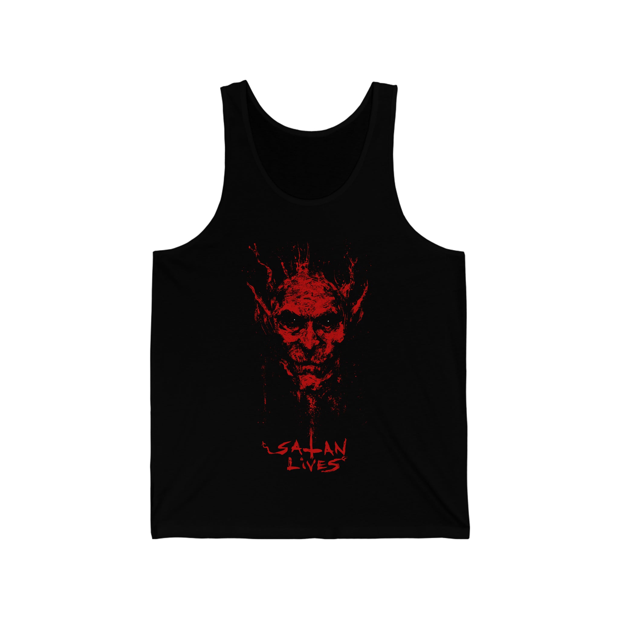 Tank Top: Satan Lives