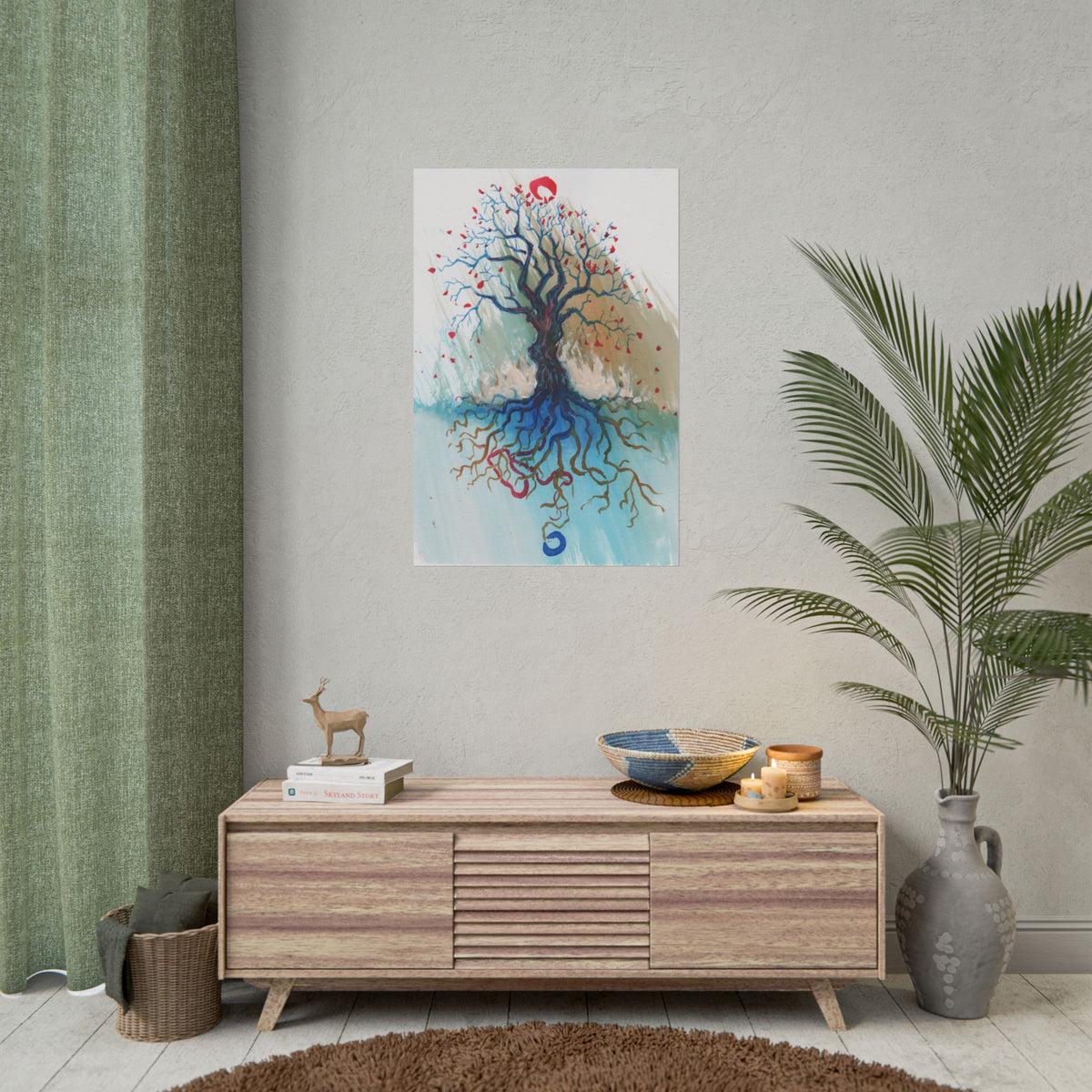 Print: Burning Yggdrasil