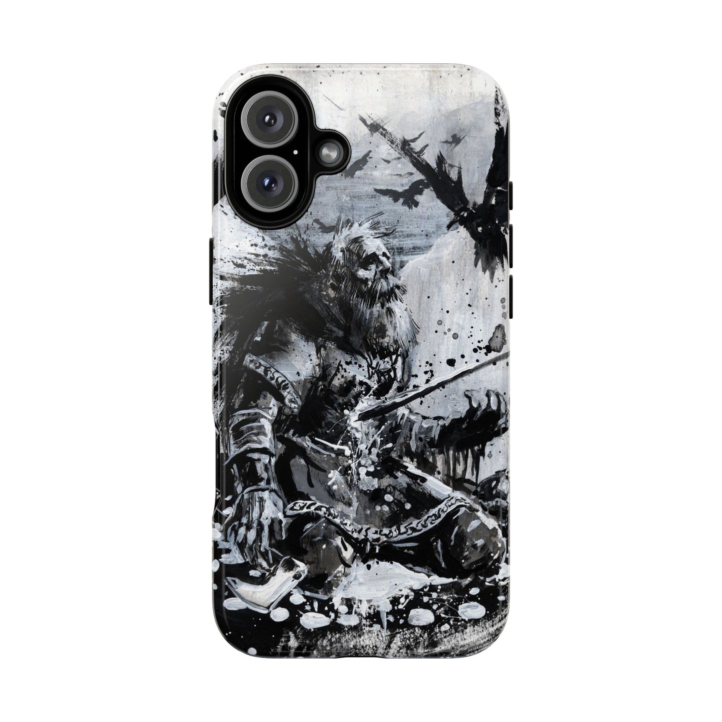 iPhone Case: Viking Dying