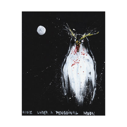 Print: Under a Penguinal Moon