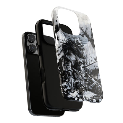 iPhone Case: Viking Dying