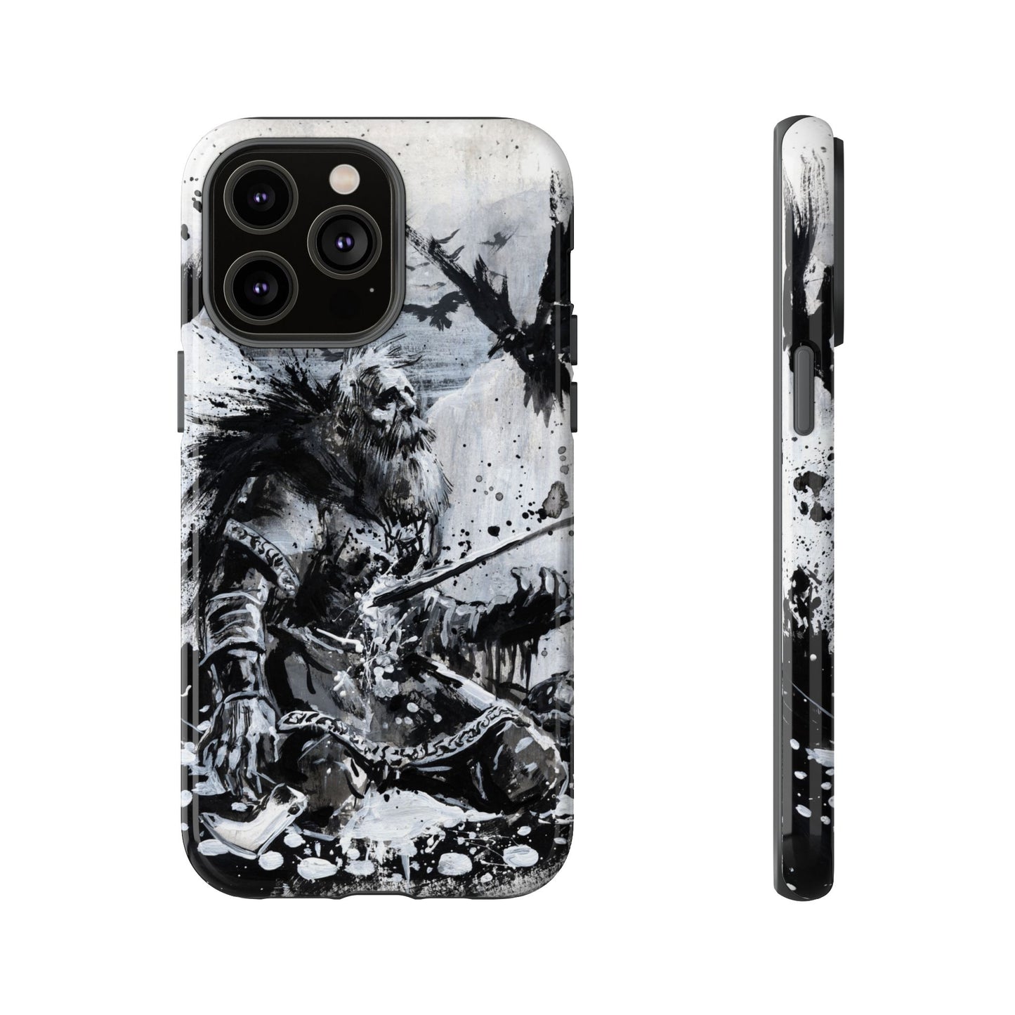 iPhone Case: Viking Dying