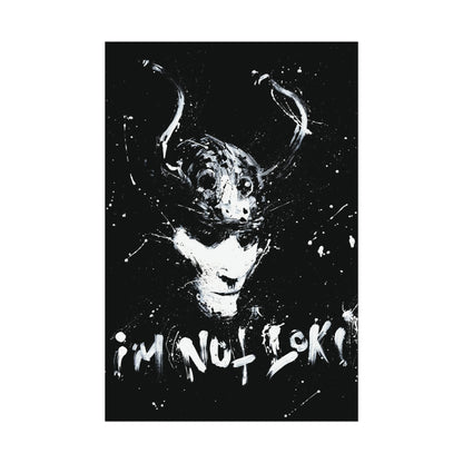 Print: I'm not Loki!-Kim Diaz Holm