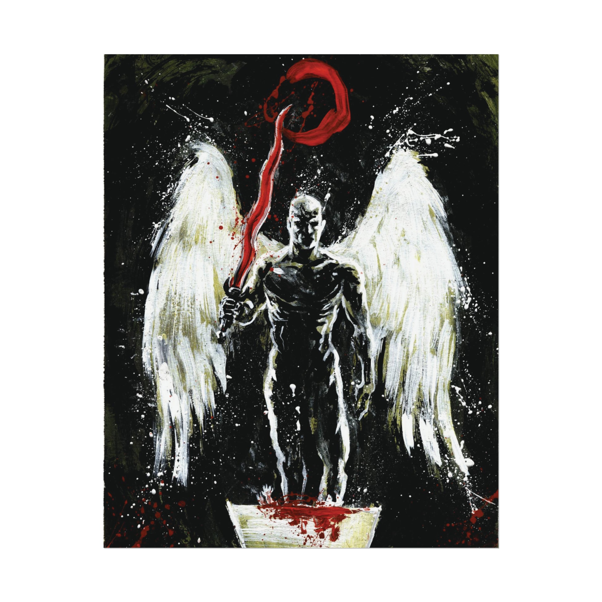 Print: Angel of Death-Kim Diaz Holm