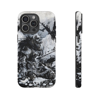 iPhone Case: Viking Dying