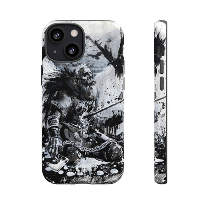 iPhone Case: Viking Dying