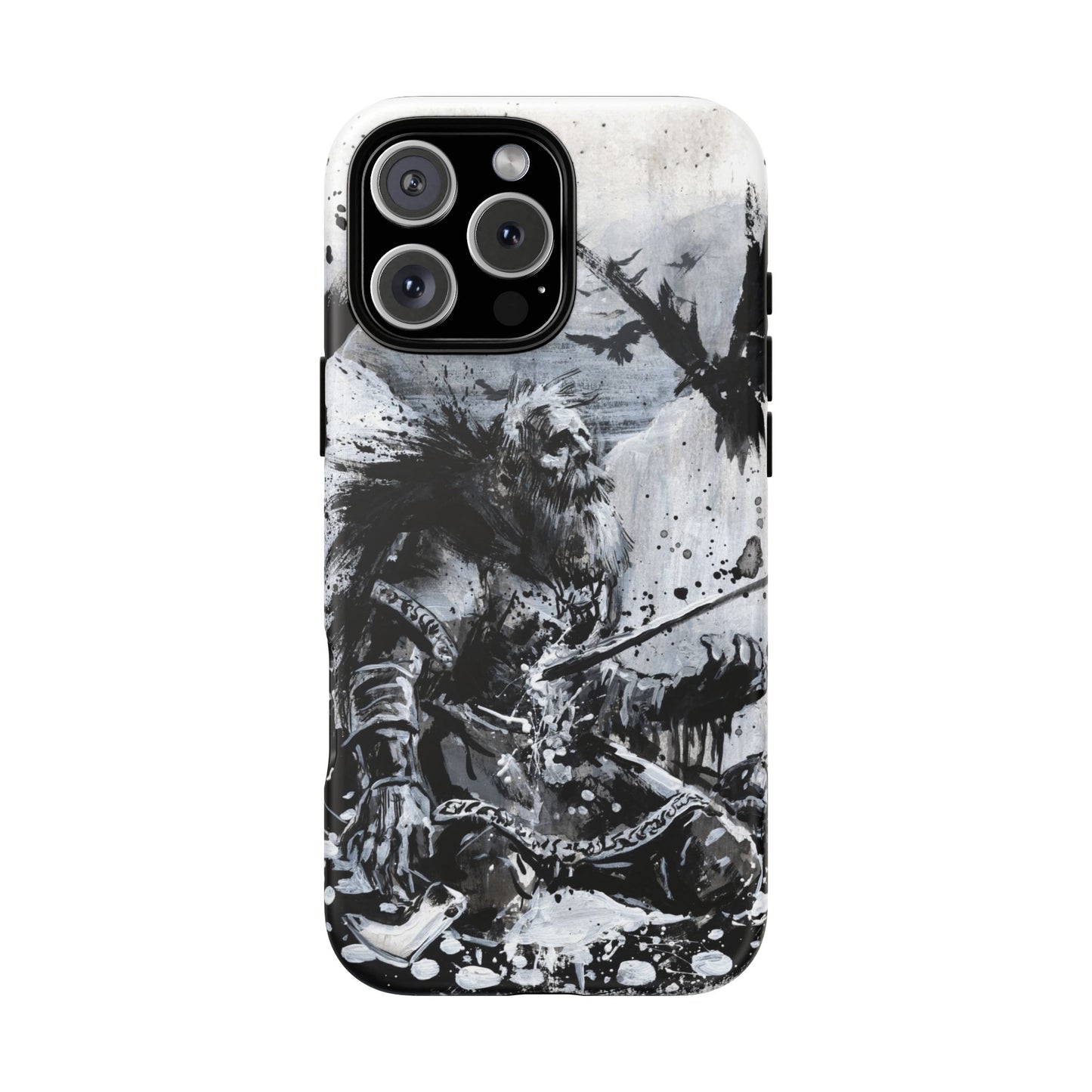 iPhone Case: Viking Dying