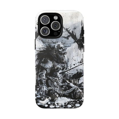 iPhone Case: Viking Dying