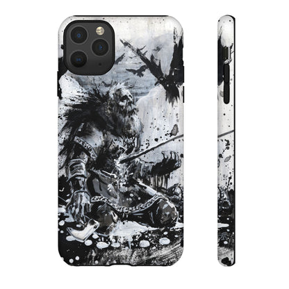 iPhone Case: Viking Dying