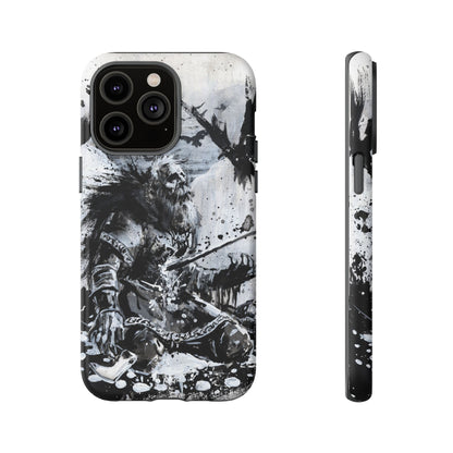 iPhone Case: Viking Dying