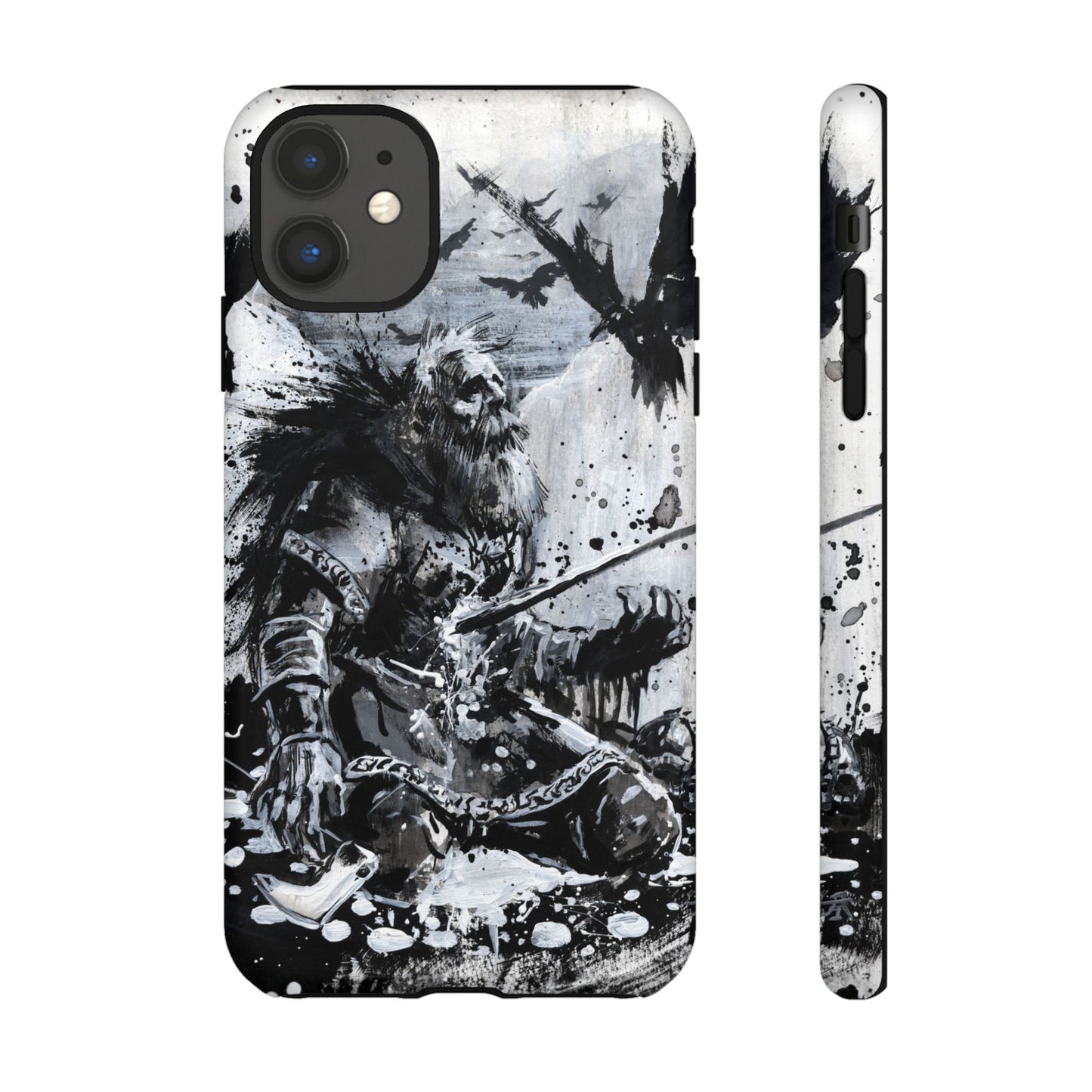 iPhone Case: Viking Dying