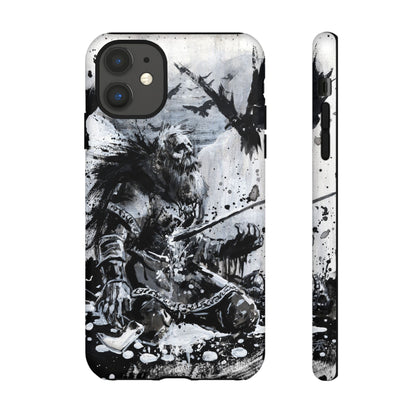 iPhone Case: Viking Dying