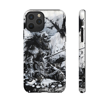 iPhone Case: Viking Dying