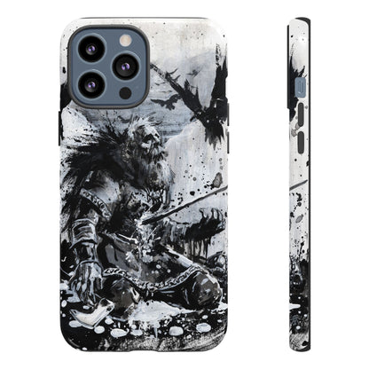 iPhone Case: Viking Dying
