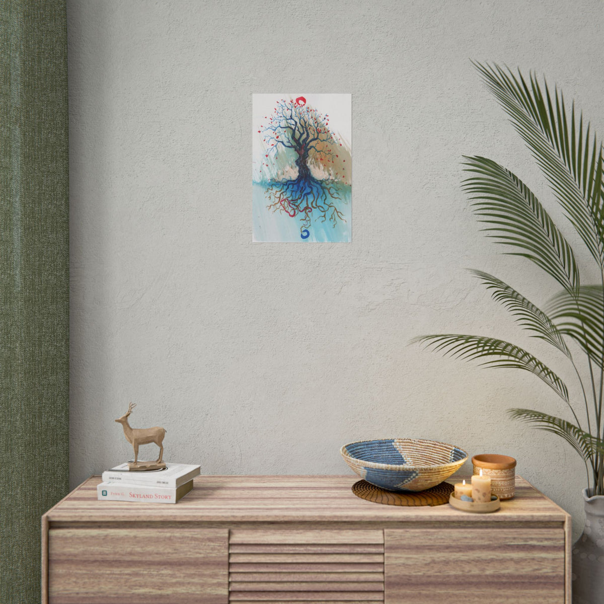 Print: Burning Yggdrasil