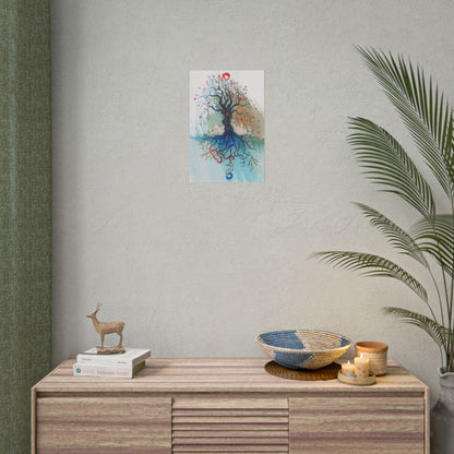 Print: Burning Yggdrasil
