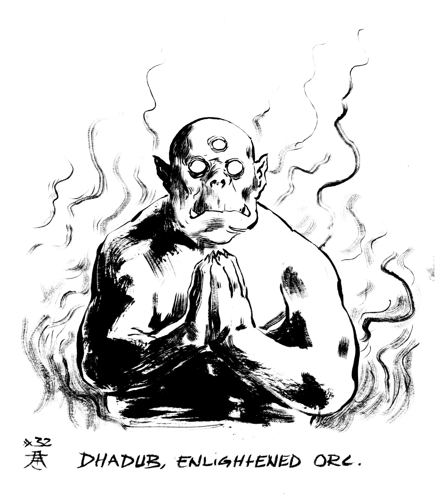 # 32 - Dhadub, Enlightened Orc