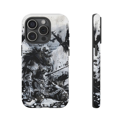 iPhone Case: Viking Dying