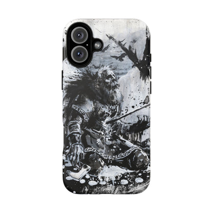 iPhone Case: Viking Dying