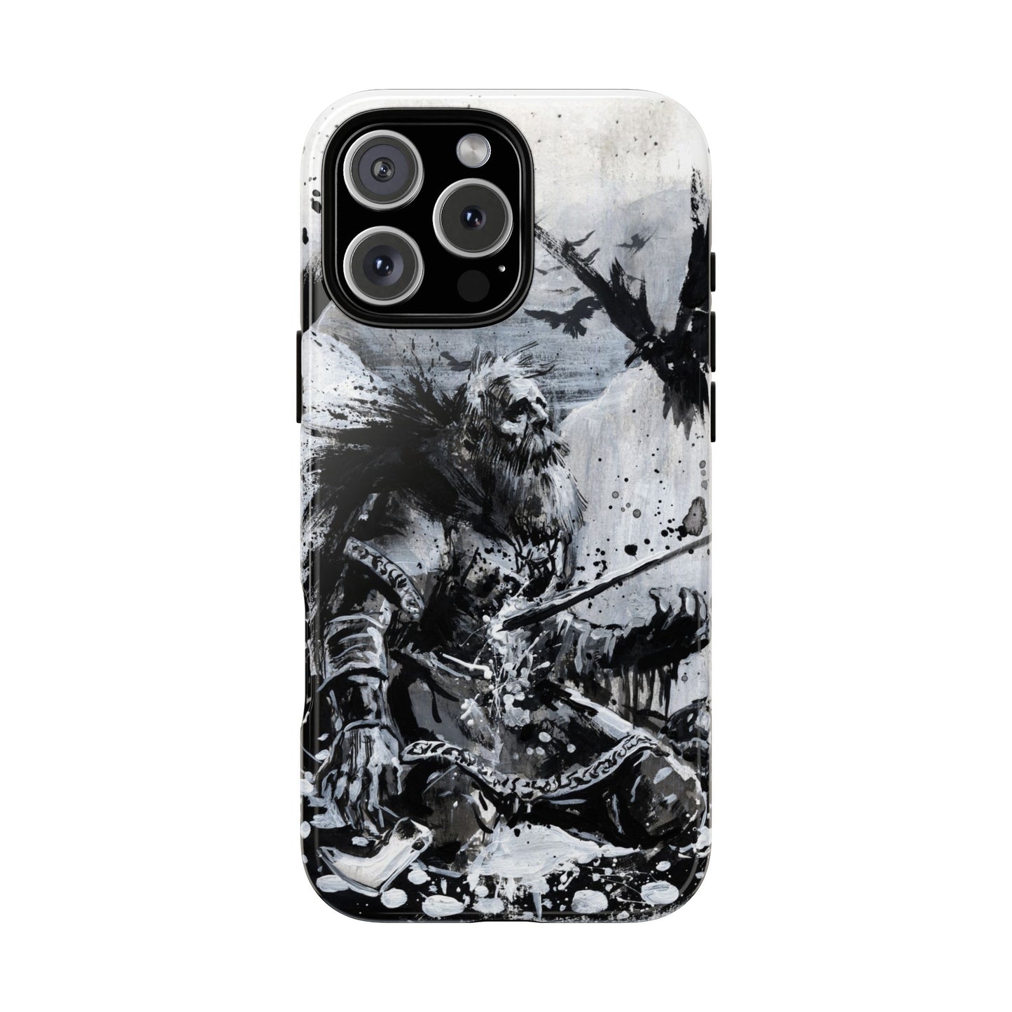 iPhone Case: Viking Dying