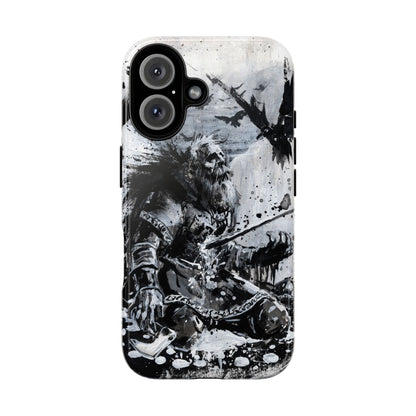 iPhone Case: Viking Dying