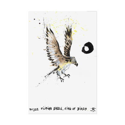 Print: Filipino Eagle, King of Birds