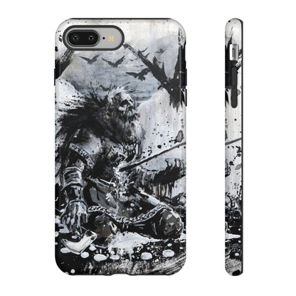 iPhone Case: Viking Dying