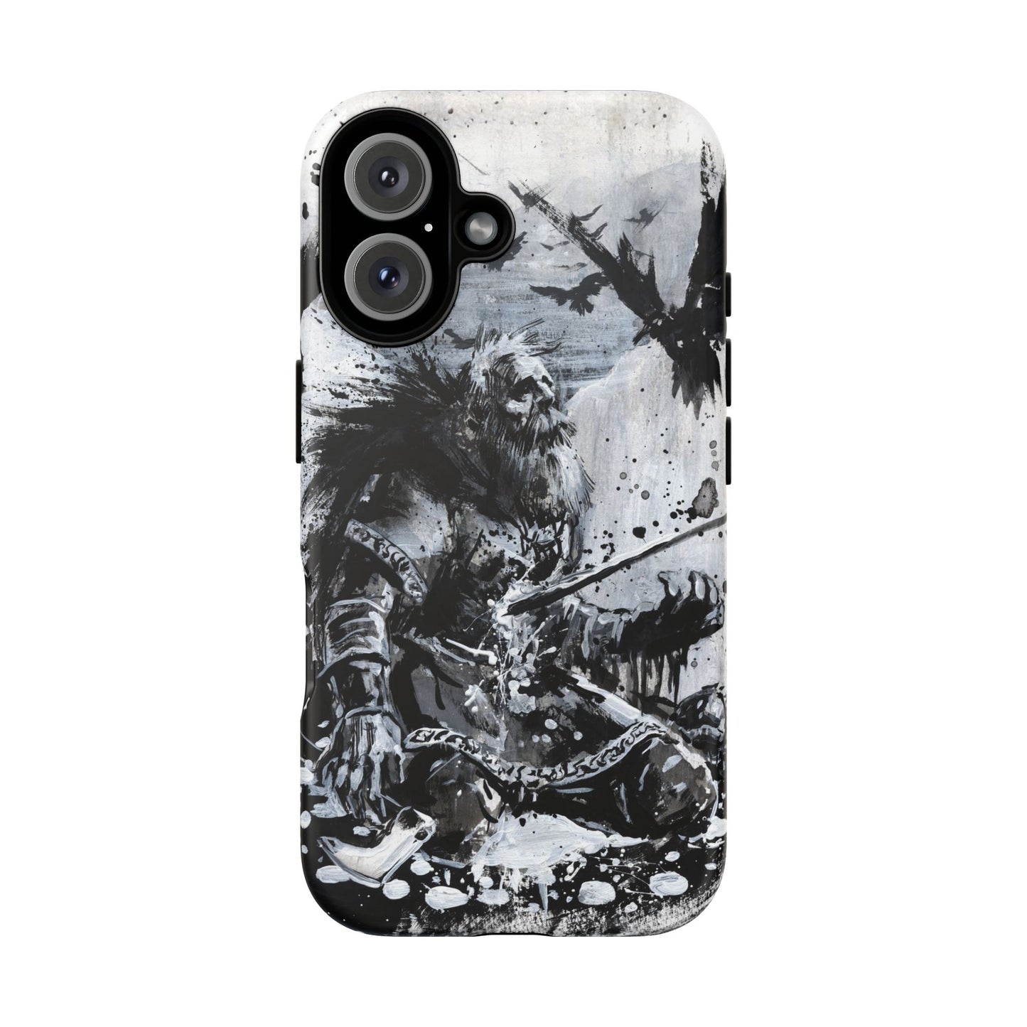 iPhone Case: Viking Dying