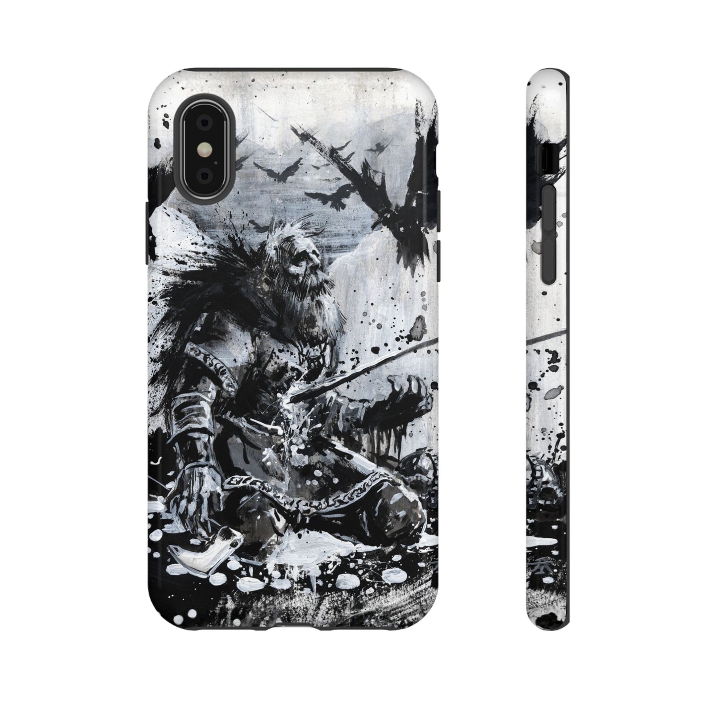 iPhone Case: Viking Dying