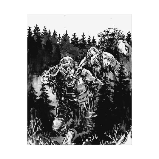 Print: The Trolls of Heidalskogen