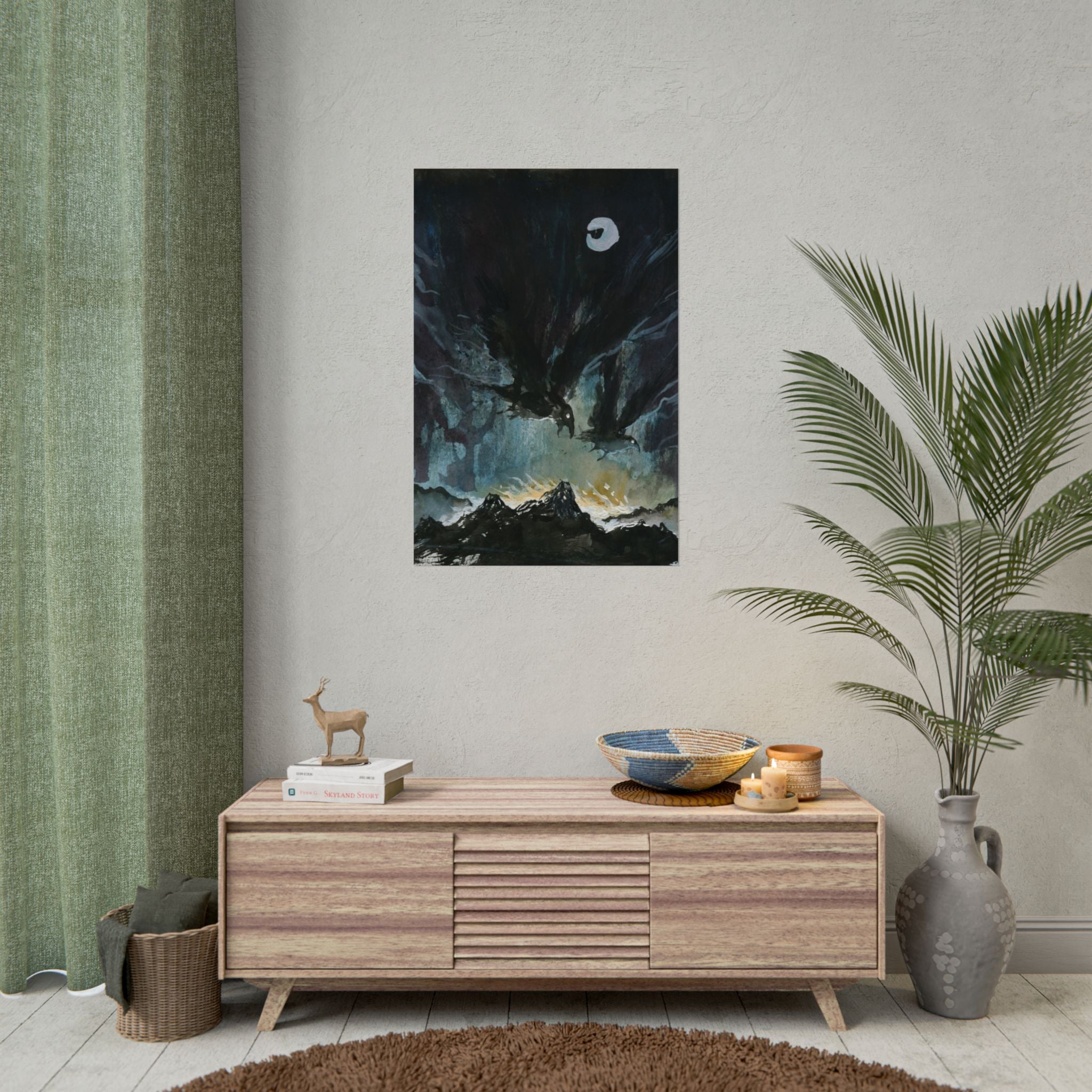 Kim Diaz Holm - Print - Hugin & Munin