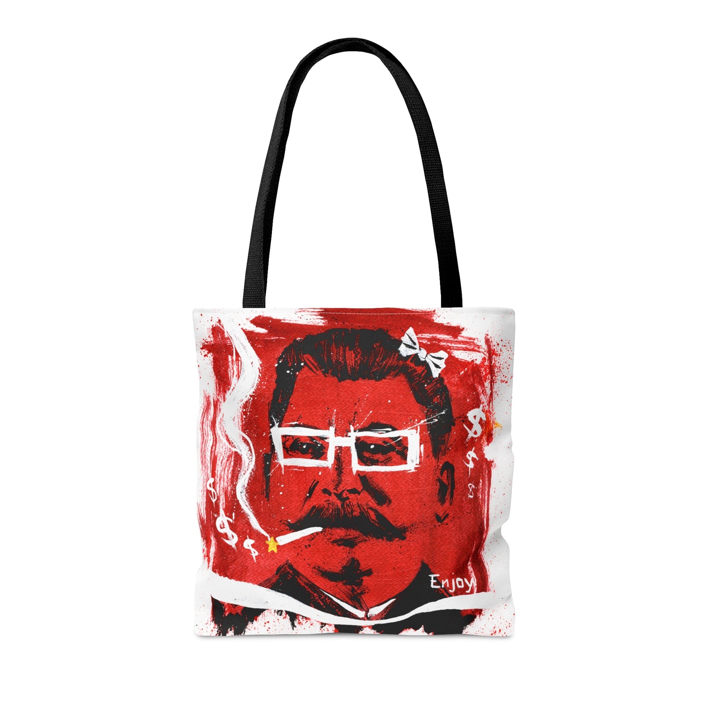 Tote Bag: Smokin' Stalin-Kim Diaz Holm