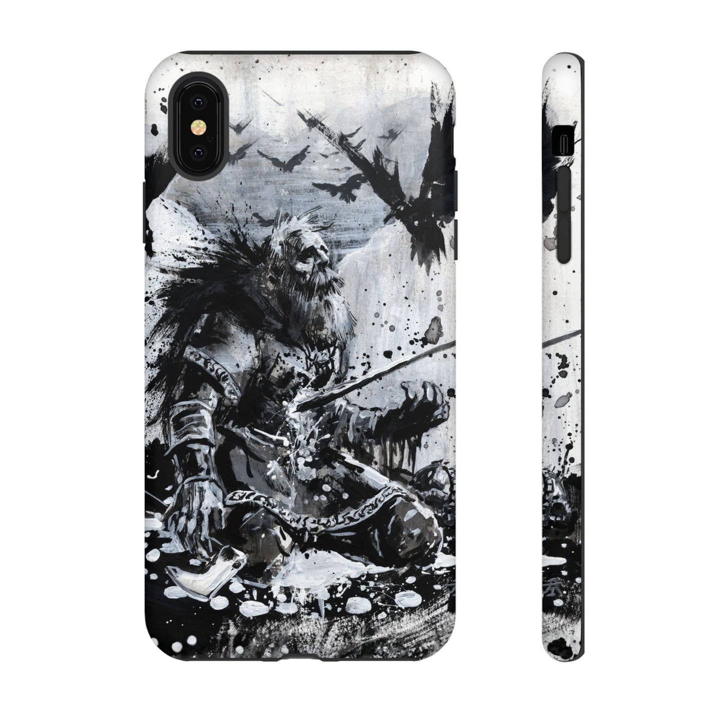iPhone Case: Viking Dying